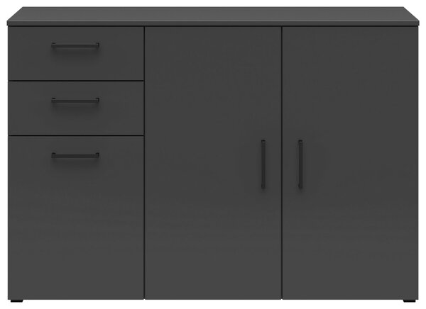 KOMODA, grafitová, 120/83/40 cm Carryhome - Komody