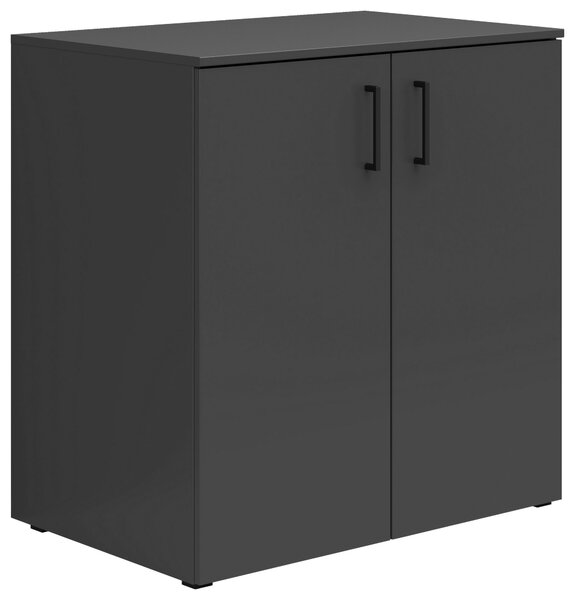KOMODA, grafitová, 80/83/52 cm Carryhome - Komody