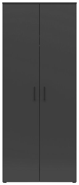 VIACÚČELOVÁ SKRIŇA, grafitová, 80/195/52 cm Carryhome - Skrine do chodby