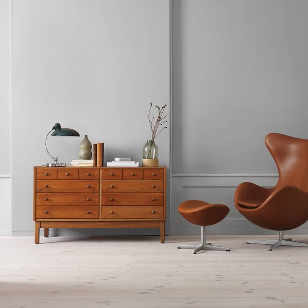 FRITZ HANSEN Kaiser Idell 6631-T Luxus lesk zelená, Zelená, Obývacia izba / jedáleň, Mosadz, Dizajn, Stolová lampa