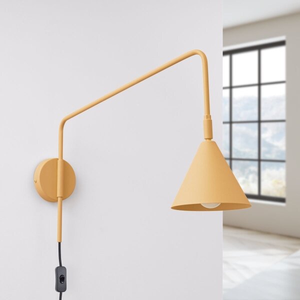 Sollux SL.1698 - Nástenná lampa NOX 1xE14/10W/230V zlatá