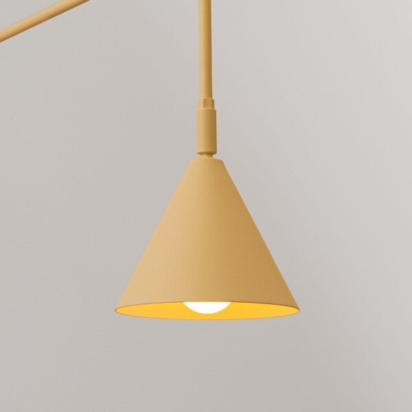 Sollux SL.1698 - Nástenná lampa NOX 1xE14/10W/230V zlatá