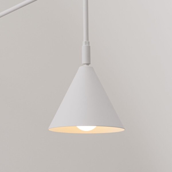 Sollux SL.1696 - Nástenná lampa NOX 1xE14/10W/230V biela