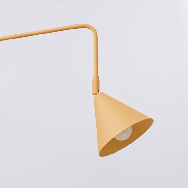 Sollux SL.1698 - Nástenná lampa NOX 1xE14/10W/230V zlatá