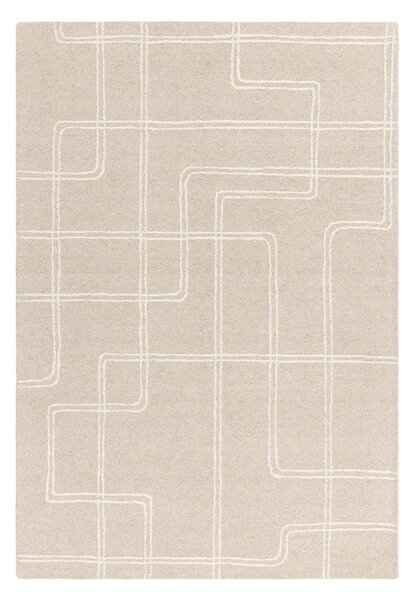 Béžový ručne tkaný vlnený koberec 120x170 cm Ada – Asiatic Carpets