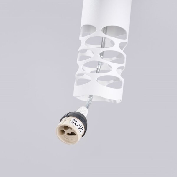 Sollux SL.1694 - Luster na lanku LIRO 3xGU10/10W/230V biela