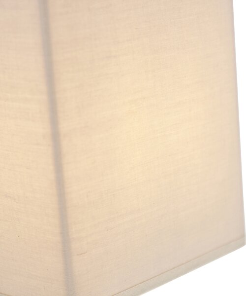 Rustikálna nástenná lampa béžová - Vete