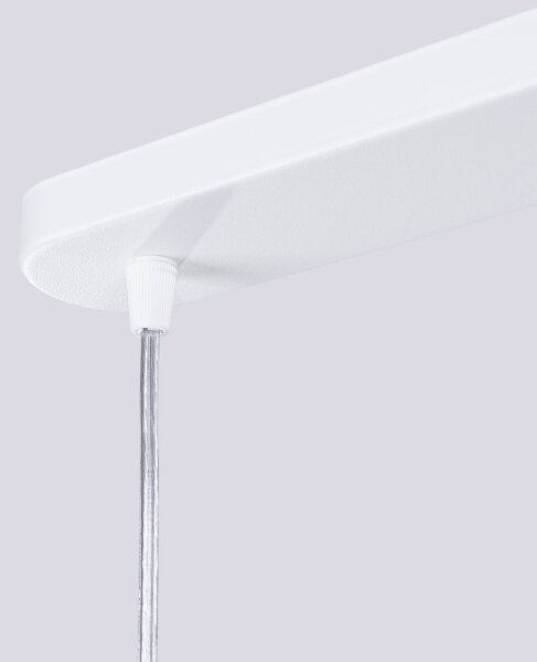 Sollux SL.1688 - Luster na lanku LAMI 3xGU10/10W/230V biela