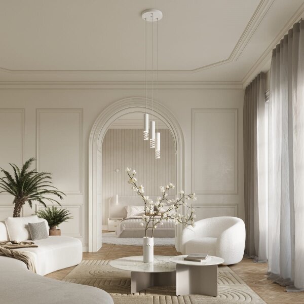 Sollux SL.1690 - Nástenná lampa LAMI 1xGU10/10W/230V biela