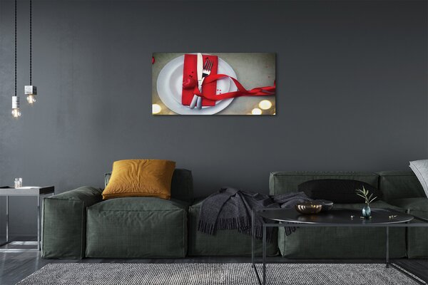 Obraz canvas Heart ľahké večera 100x50 cm
