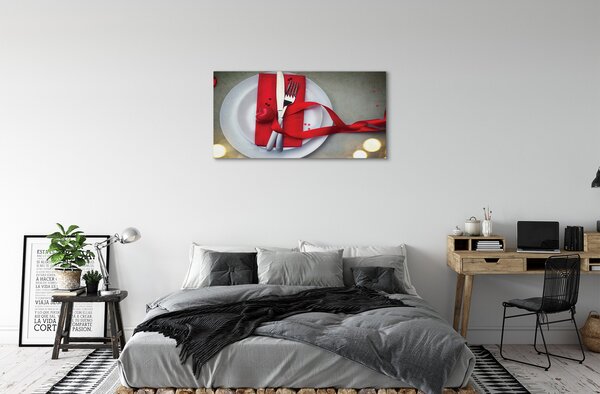 Obraz canvas Heart ľahké večera 100x50 cm