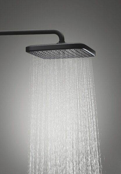 GROHE Vitalio Comfort 250 - Sprchový systém s termostatom na stenu, čierna matná 266962431