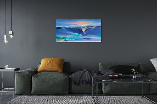 Obraz canvas mraky strom 100x50 cm