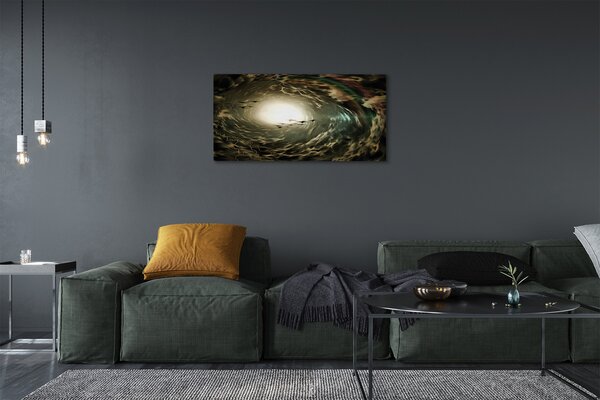 Obraz canvas vtáky mraky 100x50 cm