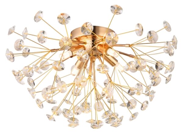 Globo 64135D - LED Stropné svietidlo KATRINA 4xG9/3,5W/230V zlatá