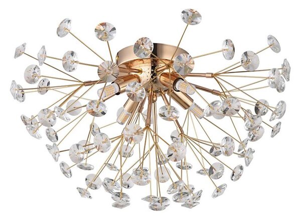 Globo 64135D - LED Stropné svietidlo KATRINA 4xG9/3,5W/230V zlatá