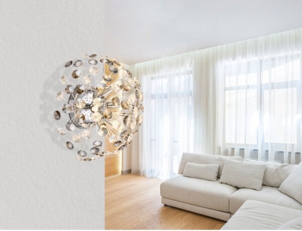 Globo 64135WC - LED Nástenné svietidlo KATRINA 6xG9/3,5W/230V lesklý chróm
