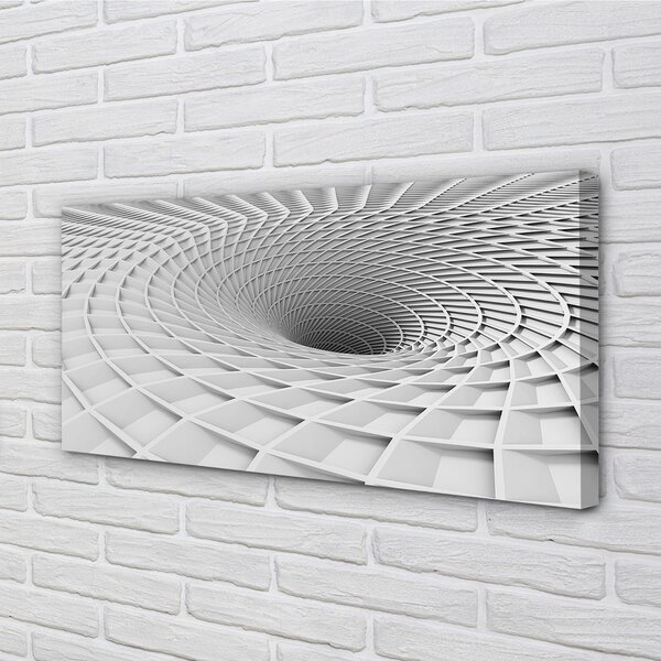 Obraz na plátne 3d geometrický násypka 100x50 cm