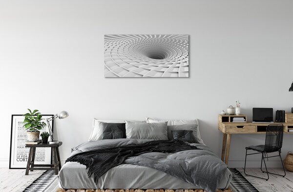 Obraz na plátne 3d geometrický násypka 100x50 cm