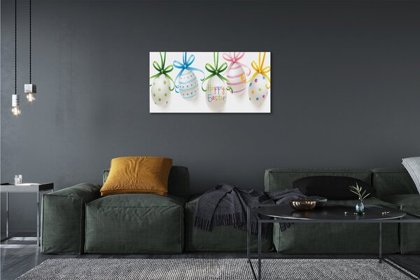 Obraz na plátne vajíčka 100x50 cm