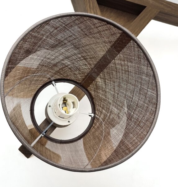 Brilagi - LED Prisadený luster ANTHONY 3xE14/40W/230V dub orech
