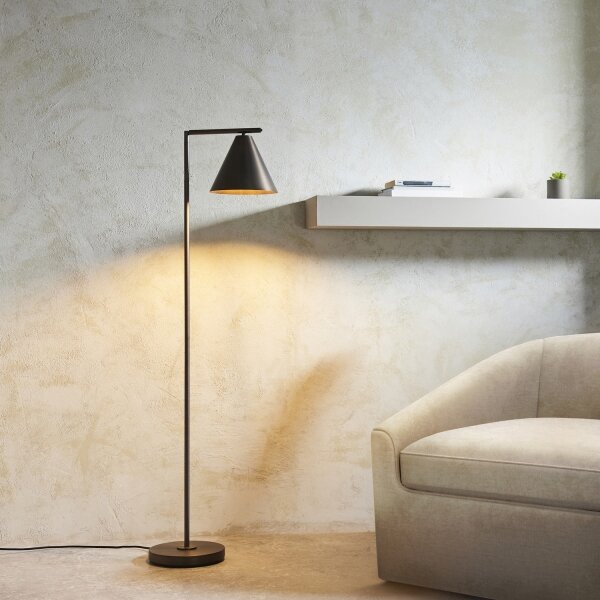Endon 102895 - Stojacia lampa CAPE 1xE27/10W/230V bronzová