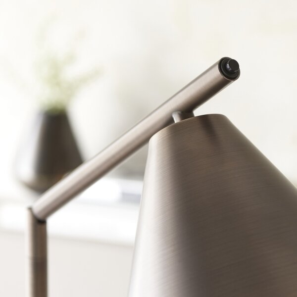 Endon 102895 - Stojacia lampa CAPE 1xE27/10W/230V bronzová