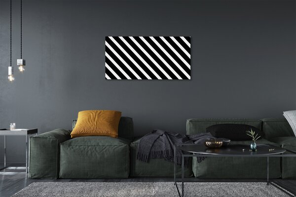 Obraz na plátne zebra pruhy 100x50 cm