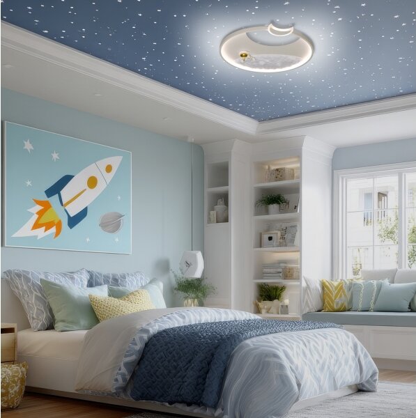 Brilagi - stmievateľné LED stropné svietidlo ASTRO LED/20W/230V 3000-6000K astronaut+DO