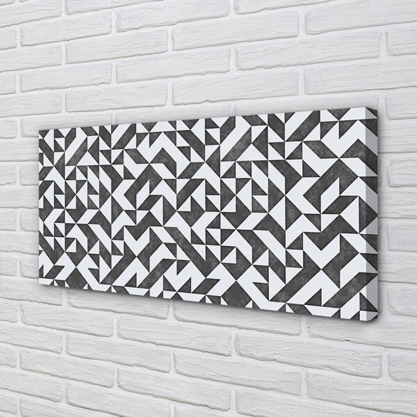 Obraz canvas polygóny 100x50 cm
