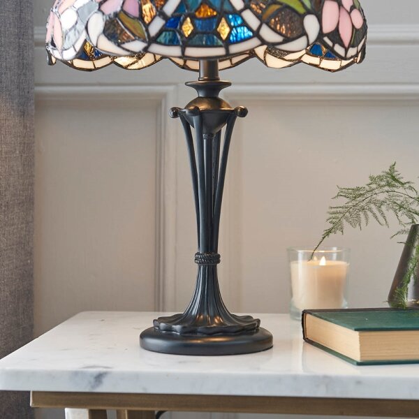 Endon 64327 - Stolová lampa Tiffany SULLIVAN 2xE14/40W/230V pr. 30 cm