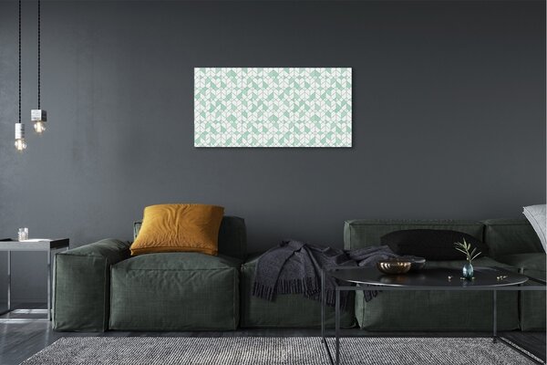 Obraz canvas 3d kocky 100x50 cm