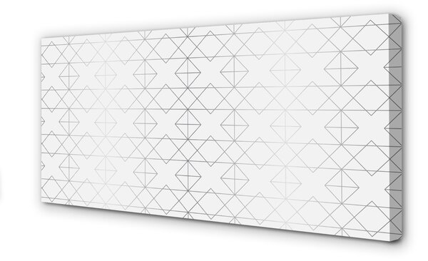 Obraz canvas obrysy polygónov 100x50 cm