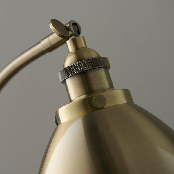 Endon 98747 - Stolná lampa FRANKLIN 1xE14/7W/230V mosadz