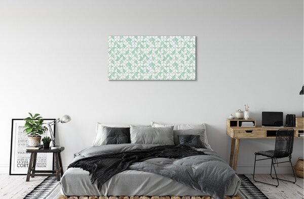 Obraz canvas 3d kocky 100x50 cm