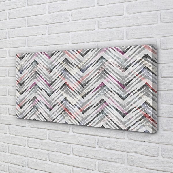 Obraz canvas pestré rybia kosť 100x50 cm