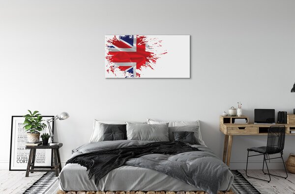 Obraz canvas Vlajka Veľkej Británie 100x50 cm