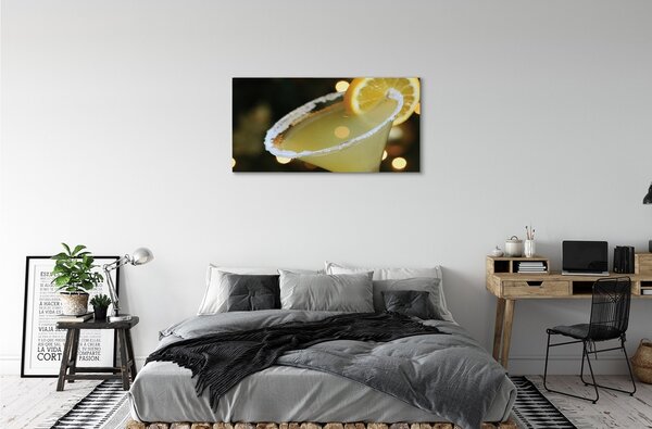Obraz canvas koktail citrón 100x50 cm