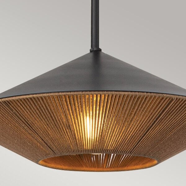 Alora Mood ALM-DAPHNE-P-L-MB - Luster na tyči DAPHNE 1xE27/60W/230V pr. 38,1 cm
