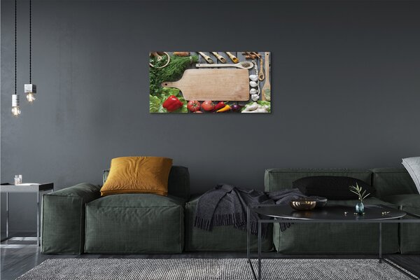 Obraz canvas Board petržlen korenie 100x50 cm