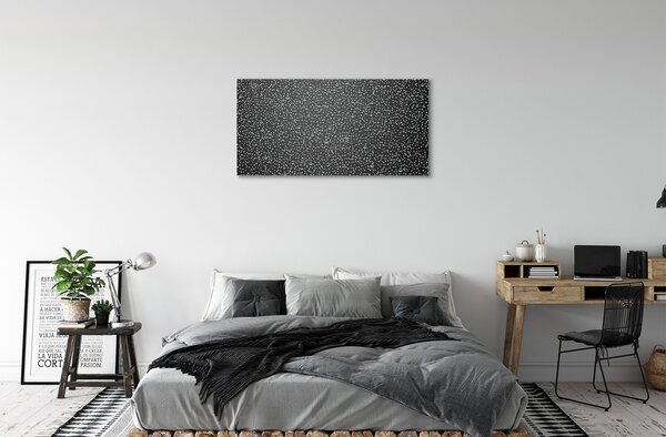 Obraz canvas Rosy kvapky vody 100x50 cm