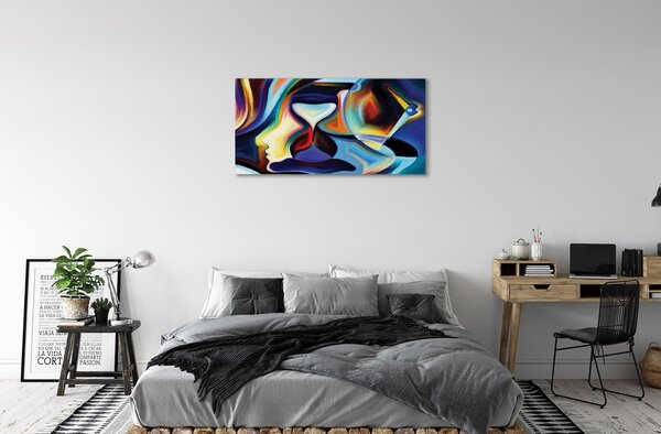 Obraz canvas farby obrazu 100x50 cm