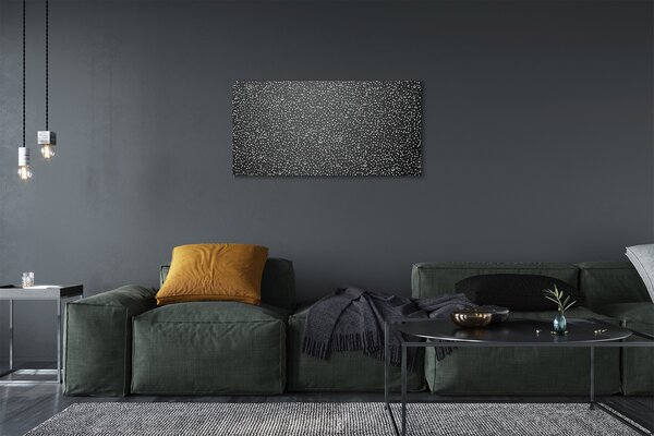 Obraz canvas Rosy kvapky vody 100x50 cm
