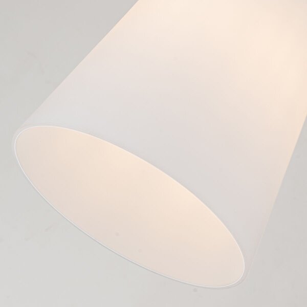 Quoizel STARING-MP-DG-OPAL-Luster STARING 1xE27/40W/230V pr. 18,4 cm zlatá/biela
