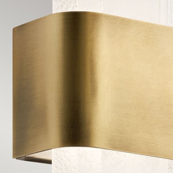 Kichler KL-SERENE-LED-W-NBR - LED Nástenné svietidlo SERENE LED/16W/230V mosadz