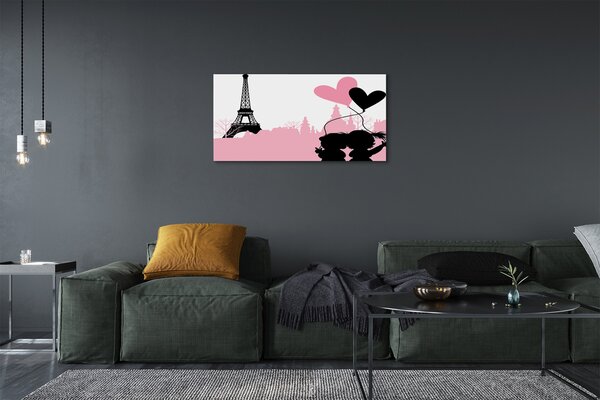 Obraz canvas Srdcom mestskej veže 100x50 cm