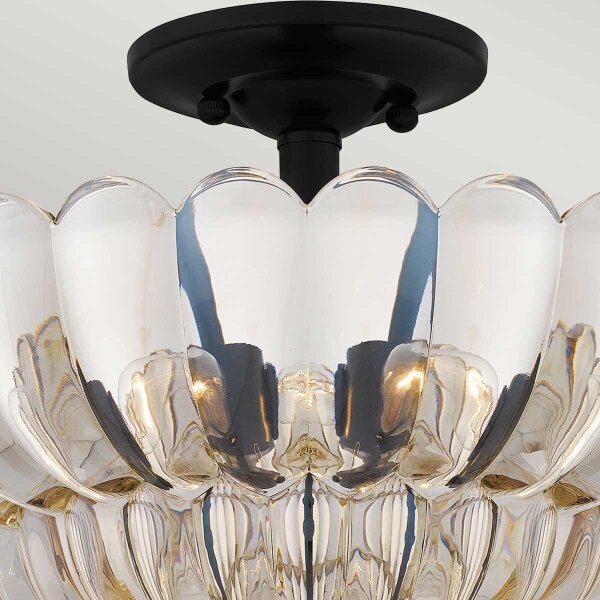 Quoizel QZ-WHITECAP-SF-M - Stropné svietidlo WHITECAP 4xE14/40W/230V pr. 39,5 cm