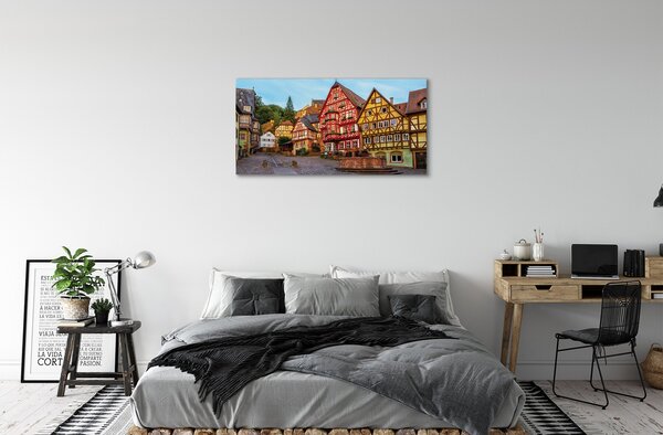 Obraz na plátne Germany Staré Mesto Bavorsko 100x50 cm