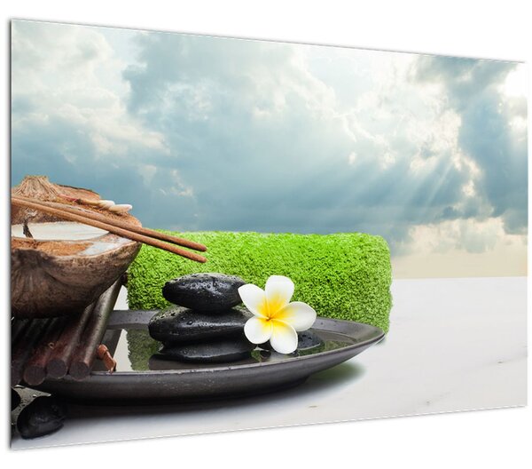 Obraz - Spa and relax (90x60 cm)