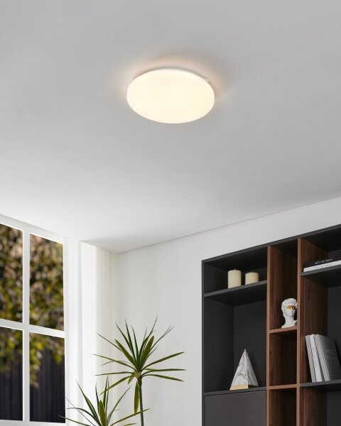 Eglo 75449 - LED Stropné svietidlo FRANIA-M LED/15,5W/230V 3000K pr. 33 cm biela+